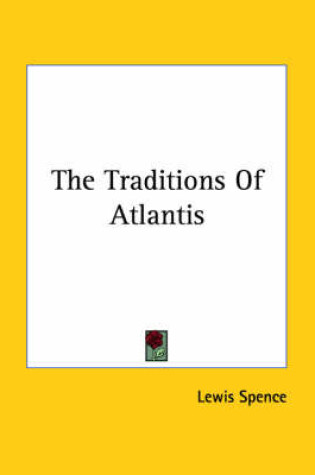 Cover of The Traditions of Atlantis