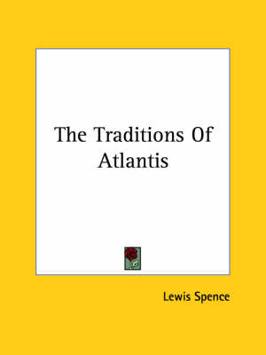 Book cover for The Traditions of Atlantis