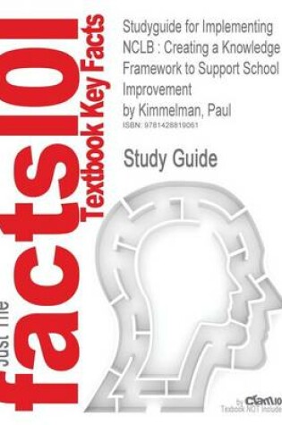 Cover of Studyguide for Implementing Nclb