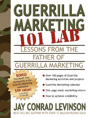 Book cover for Guerrilla Marketing 101 Lab