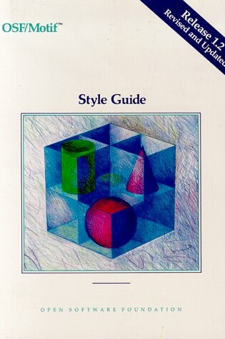 Cover of OSF/MOTIF Style Guide Release 1.2