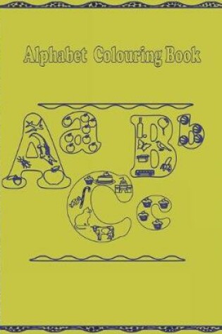 Cover of Alphabet Colouring Book