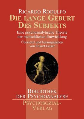 Book cover for Die lange Geburt des Subjekts