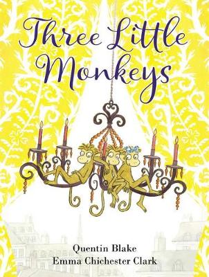 Book cover for Three Little Monkeys