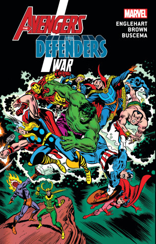 Book cover for Avengers/defenders War