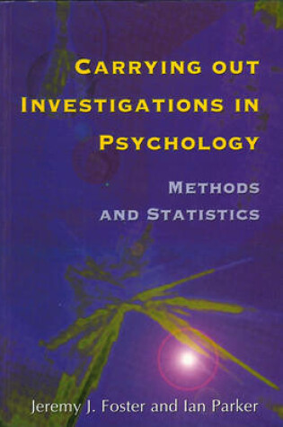 Cover of Carrying out Investigations in Psychology