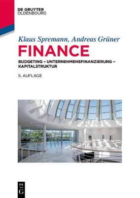 Book cover for Finance