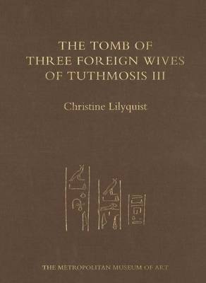 Book cover for The Tomb of Three Foreign Wives of Tuthmosis III