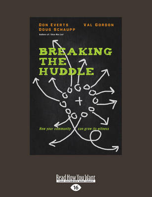 Book cover for Breaking the Huddle