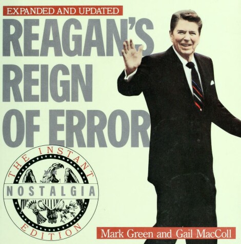 Book cover for Reagan's Reign of Error