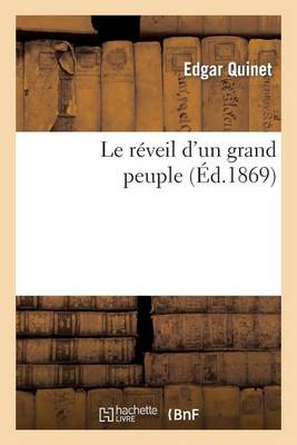 Book cover for Le Reveil d'Un Grand Peuple