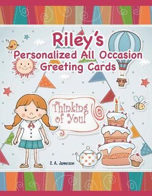 Book cover for Riley's Personalized All Occasion Greeting Cards