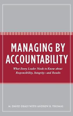 Book cover for Managing by Accountability