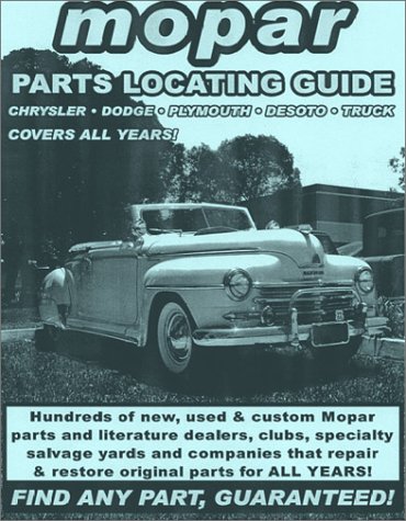 Cover of Mopar Parts Locating Guide