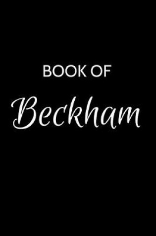 Cover of Book of Beckham