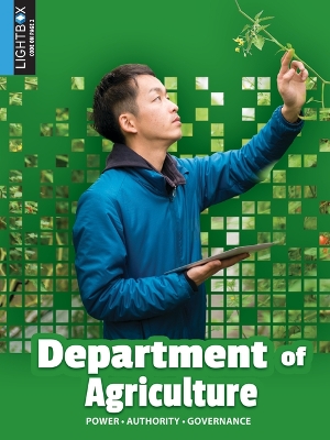 Book cover for Department of Agriculture