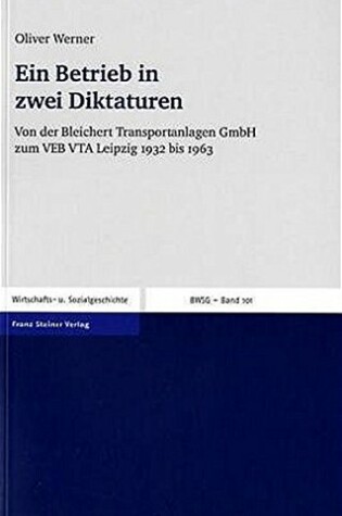 Cover of Ein Betrieb in Zwei Diktaturen