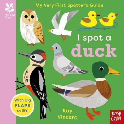 Book cover for National Trust: My Very First Spotter's Guide: I Spot a Duck