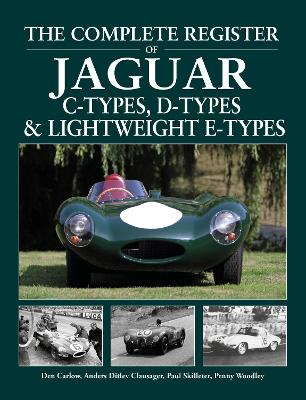 Book cover for The Complete Register of Jaguar