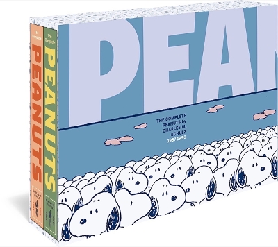 Cover of The Complete Peanuts 1987-1990 Gift Box Set (vols. 19 & 20)