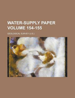 Book cover for Water-Supply Paper Volume 154-155