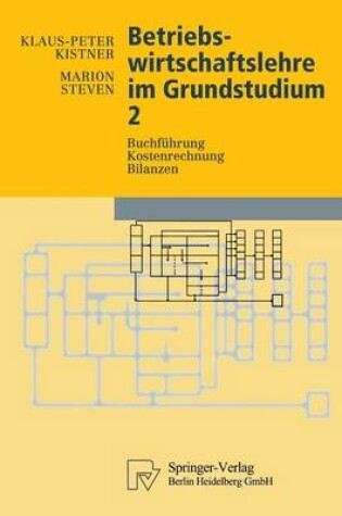 Cover of Betriebswirtschaftslehre Im Grundstudium 2