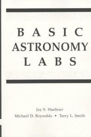 Cover of Basic Astronomy Labs