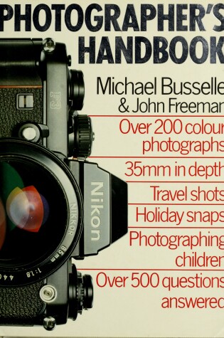 Cover of Photographer's Handbook