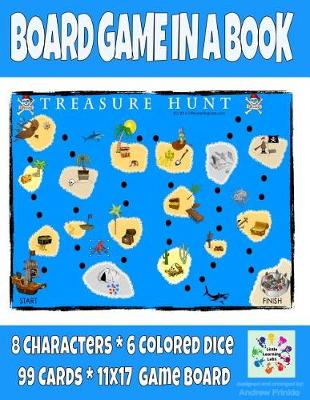 Cover of Board Game in a Book - Treasure Hunt