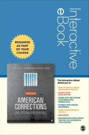 Cover of American Corrections Interactive eBook