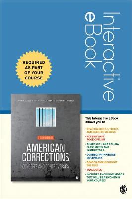 Book cover for American Corrections Interactive eBook