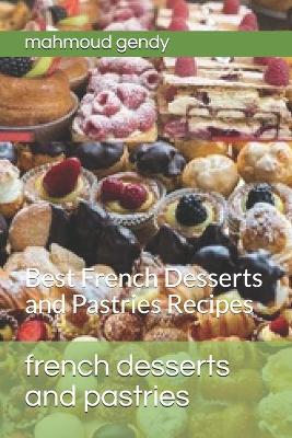 Book cover for french desserts and pastries