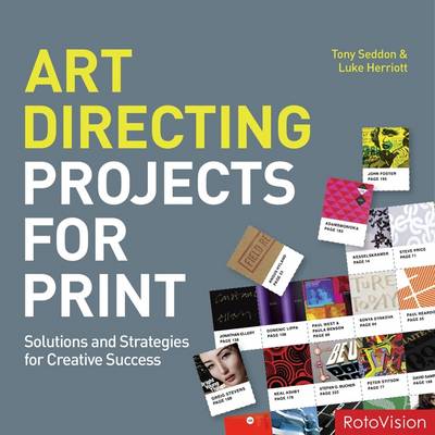 Book cover for Art Directing Projects for Print