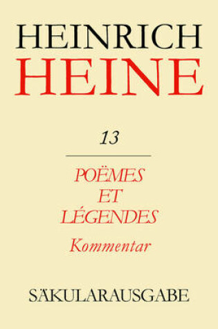 Cover of Poemes Et Legendes: Kommentar