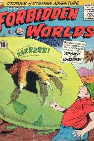 Cover of Forbidden Worlds Number 98 Horror Comic Book