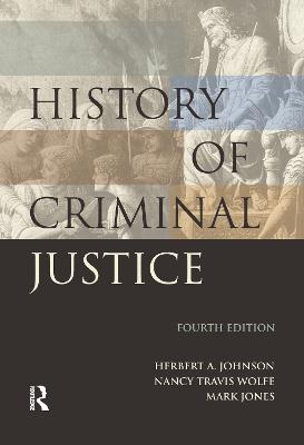 Book cover for History of Criminal Justice