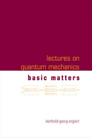 Cover of Lectures On Quantum Mechanics (In 3 Companion Volumes)