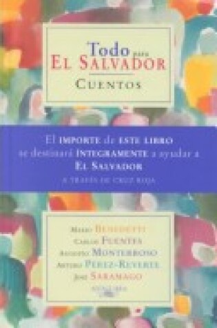 Cover of Todo Para el Salvador