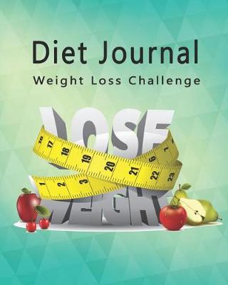 Book cover for Diet Journal Weight Loss Challenge