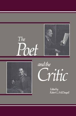 Book cover for The Poet and the Critic