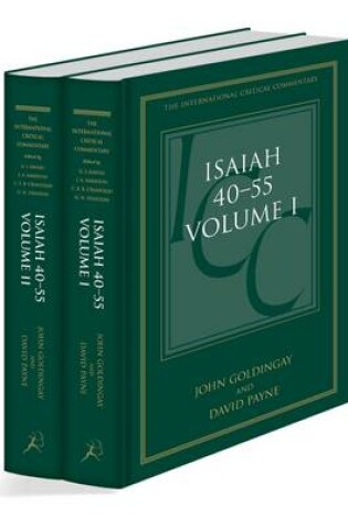 Cover of Isaiah 40-55 (ICC) Set of Vol 1 & 2