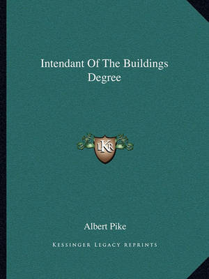 Book cover for Intendant of the Buildings Degree