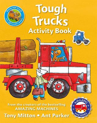 Book cover for Amazing Machines Tough Trucks Activity Book