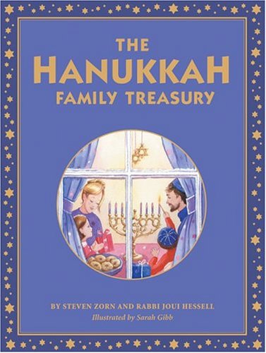 Book cover for The Hanukkah Family Treasury