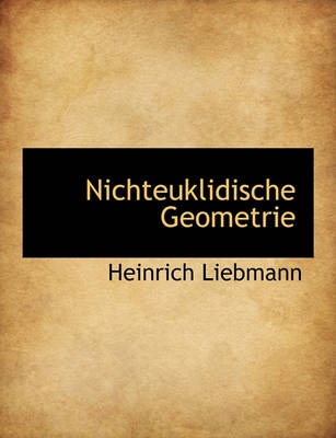 Cover of Nichteuklidische Geometrie