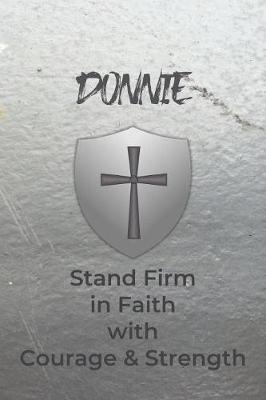 Book cover for Donnie Stand Firm in Faith with Courage & Strength