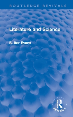 Book cover for Literature and Science