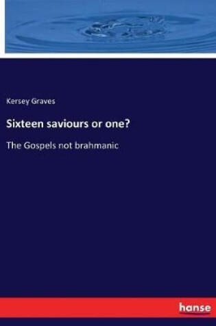 Cover of Sixteen saviours or one?