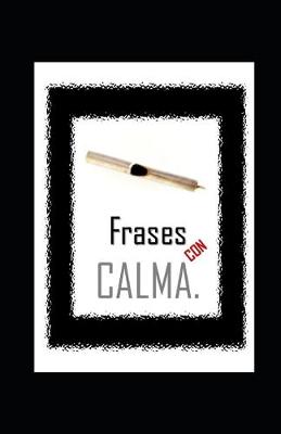 Book cover for FRASES con calma.