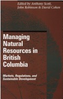 Cover of Managing Natural Resources in British Columbia